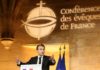 Covid-19: Emmanuel Macron appelle les religions à la rescousse macron-conference-des-eveques-de-france_-9-04-18