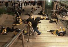 Performance. « La Marée Humaine » de Natalia Kouznetsova