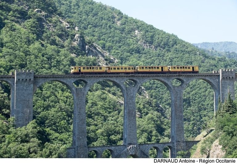 <span style='color:#f9b233;'>Région Occitanie :</span></br> Le Train Jaune : objet roulant du patrimoine catalan