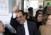 L’ancien ministre Níkos Khristodoulídis en tête des présidentielles