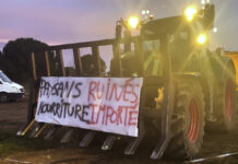 L’accord Mercosur : nouvelle révolte agricole en perspective Mobilisation des agriculteurs en Occitanie janvier 2024 à Montpellier - Photo - JP Vallespir