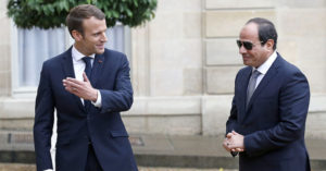Macron rencontre Sissi à l'Elysée (© Chesnot/Getty Images)