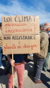 Illustration annonce marche climat du 12.03.2022