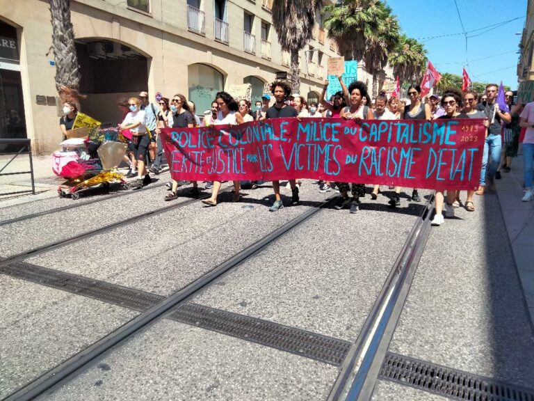 <span style='color:#f9b233;'>Marche à Montpellier :</span></br> Contre les violences policières et le racisme d’État