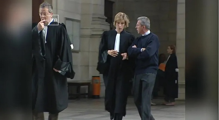 Lors de son procès, Dominique Spina a été condamné à 4 ans de prison pour viol sur mineur avec ascendant. Crédit photo INA