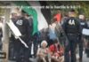 Des militant.e.s pacifistes en garde à vue: Le campement des solidaires pour Gaza démantelé place de la Bastille