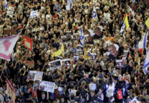À Tel-Aviv mouvement massif d’opposition à la conquête de Gaza