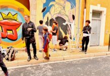 Street Art : Floraison d’ateliers et de créations rue de Tunis à Sète